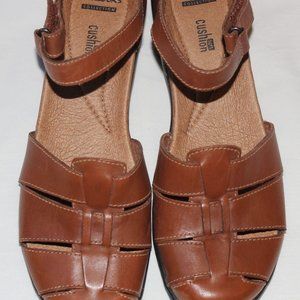 Clarks Leisa Wave fisherman Sandal Tan 9 M